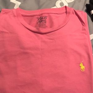Short sleeve pink Polo T-shirt